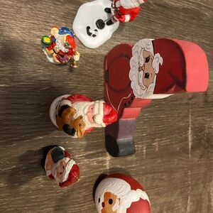Vintage Santa Christmas Decorations & Ornaments